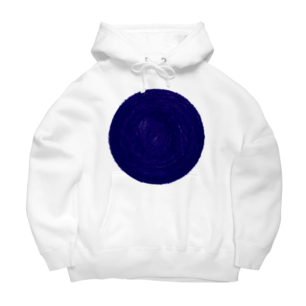 SAIWAI DESIGN STOREのone blue hole Big Hoodie