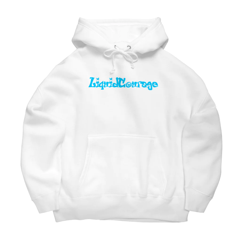 Liquid Courage officialのLiquid Courage ロゴフーディー(ビッグサイズ) Big Hoodie