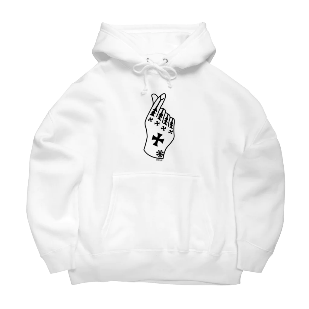 elli-okiのHazichi×WHITE Big Hoodie