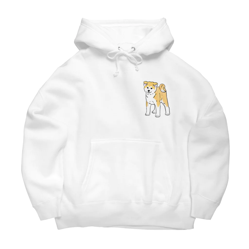 春風工房の秋田犬の展覧会立ち込み練習 Big Hoodie