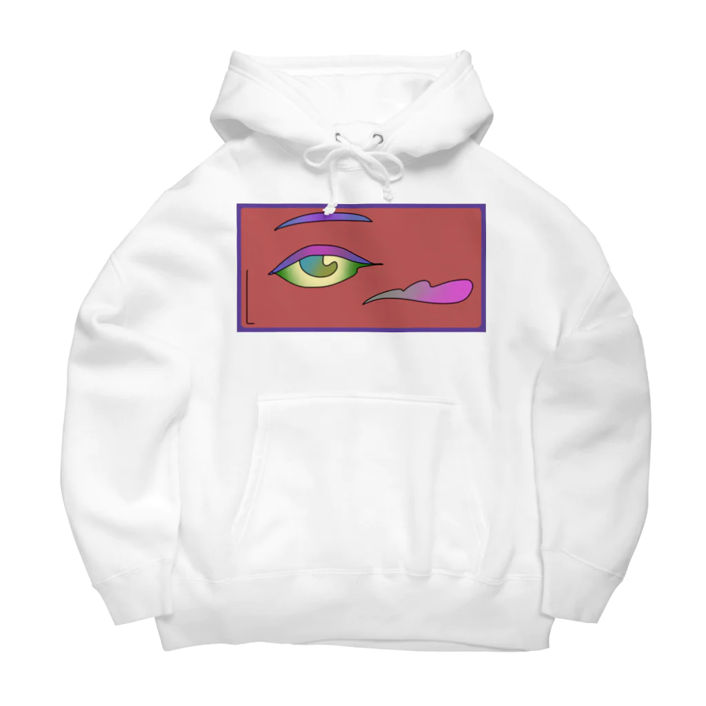 QB🦖のEYE Big Hoodie