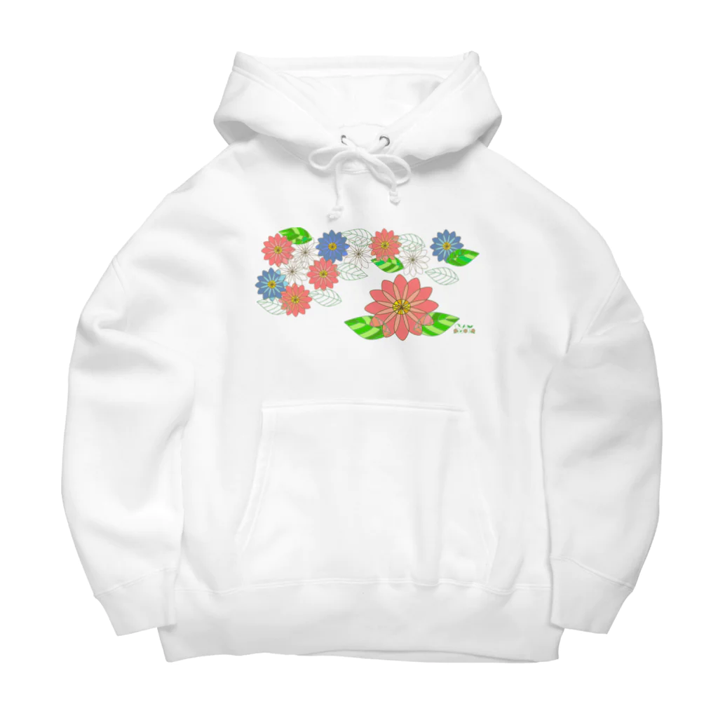 Tender time for OsyatoのStained glass flowers　～side～ Big Hoodie