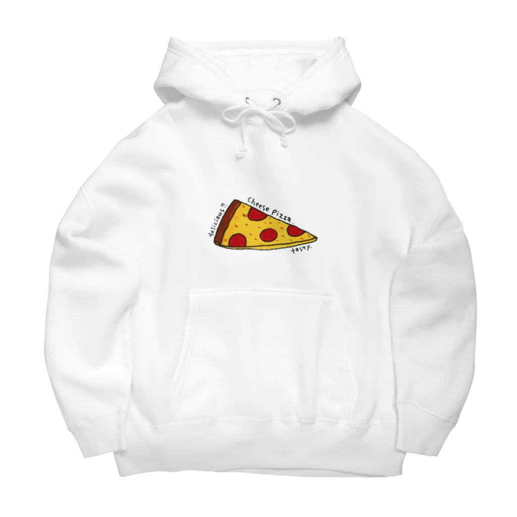 hawkのcheese pizza Big Hoodie