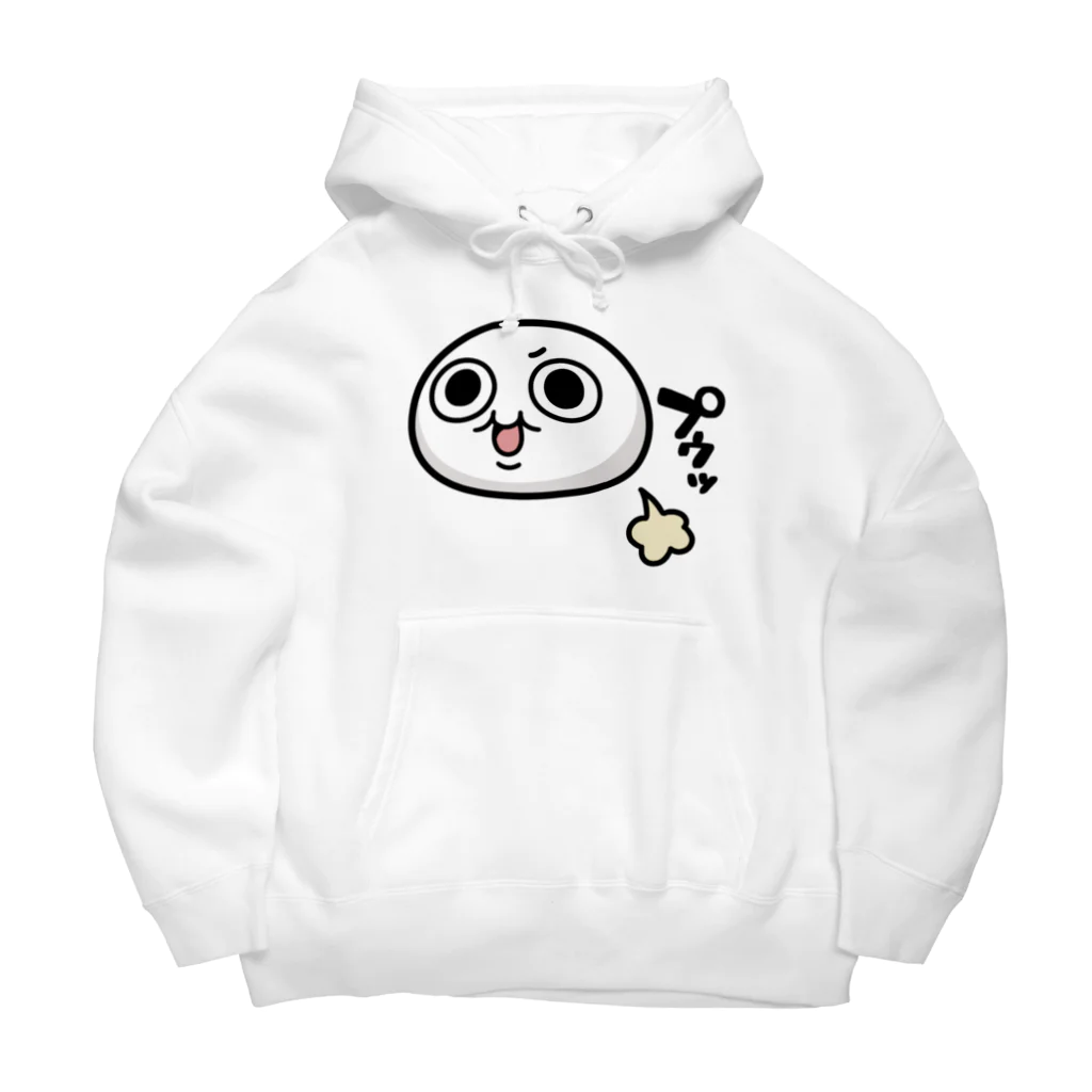 トシゾーのSUZURIのとこのモチゾーおなら（文字入り） Big Hoodie