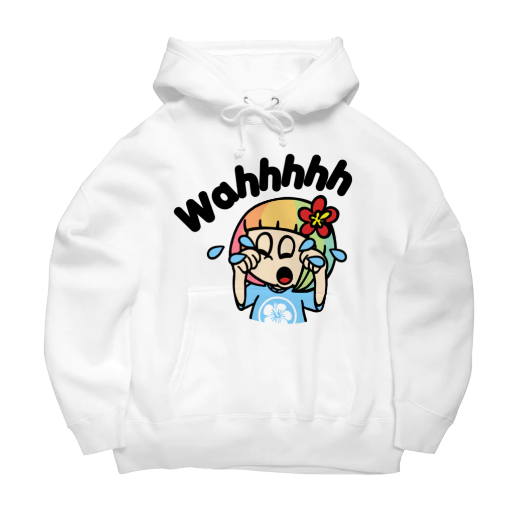 ハワイが大好きな女の子『HENOHENO MAPPY』の泣きたい時もある（ハワイを愛するあなたへ） Big Hoodie