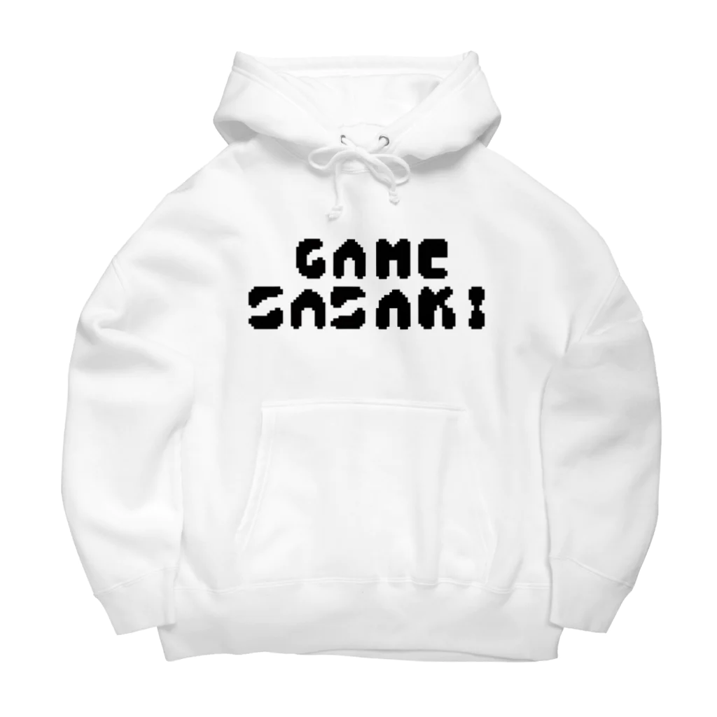 ササキオリジナルのGAME SASAKI ビッグシルエットパーカー