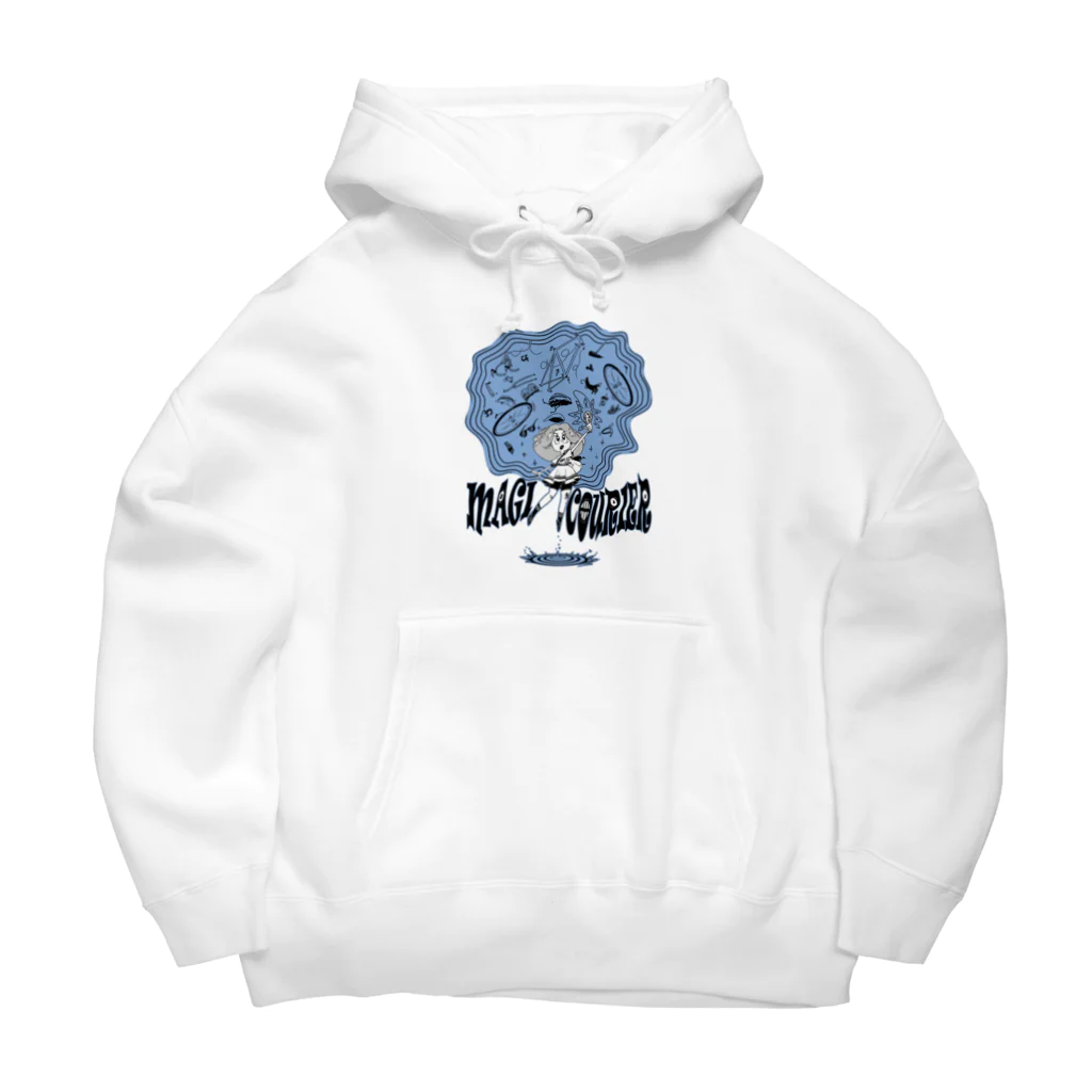 nidan-illustrationの“MAGI COURIER” blue #1 Big Hoodie