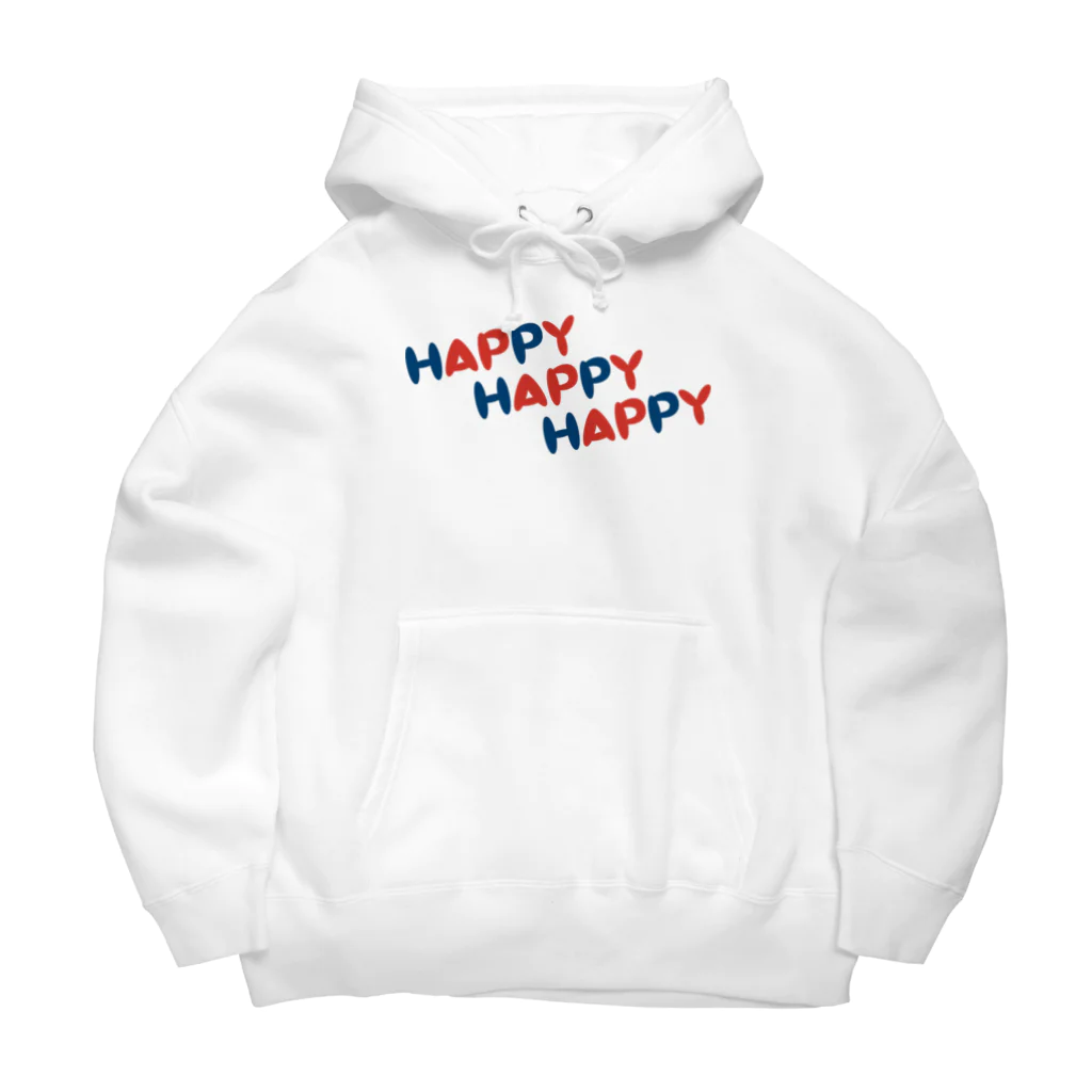 8anna storeのHAPPY HAPPY HAPPY！ Big Hoodie