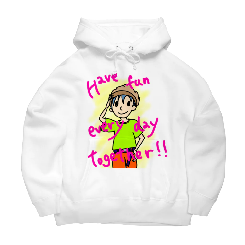 a-stilbe (アスチルベ)のHave fun every day together! Big Hoodie