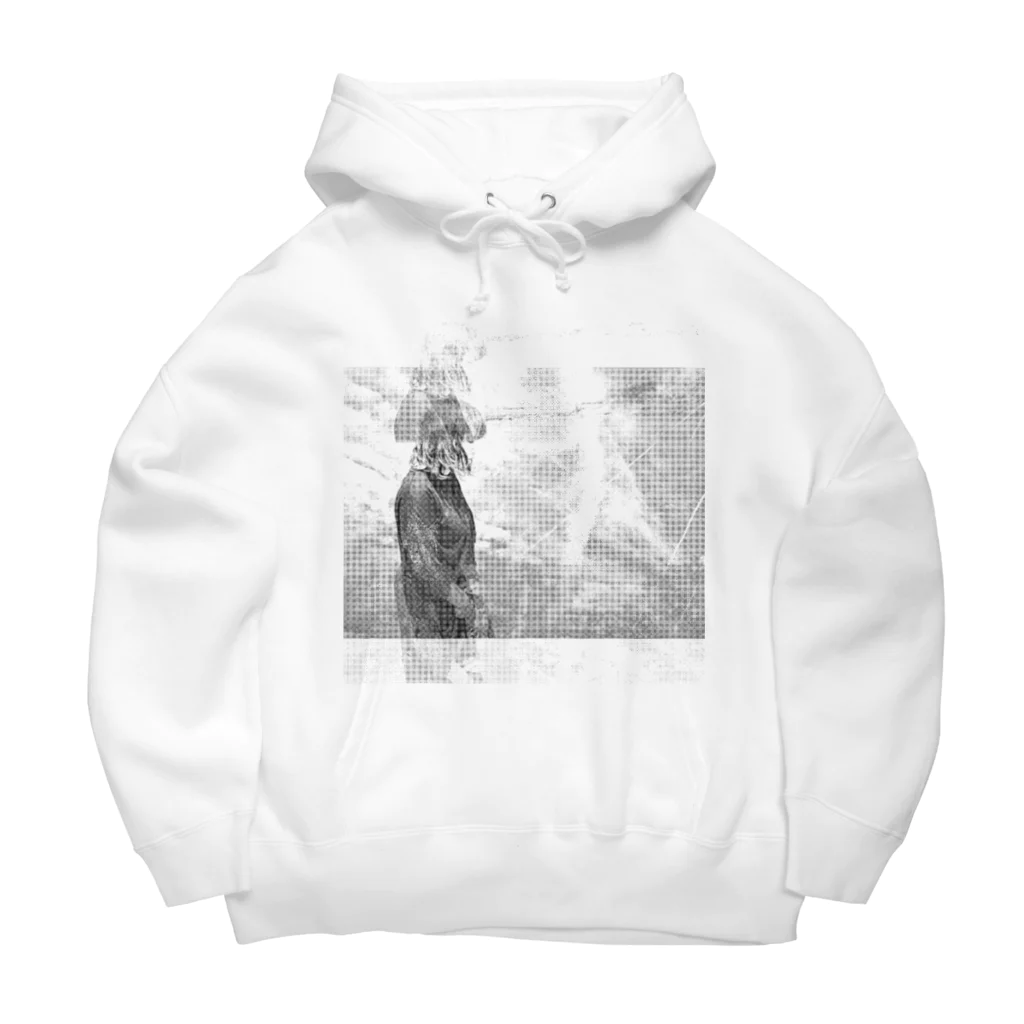 !suki!のモノクロ Big Hoodie