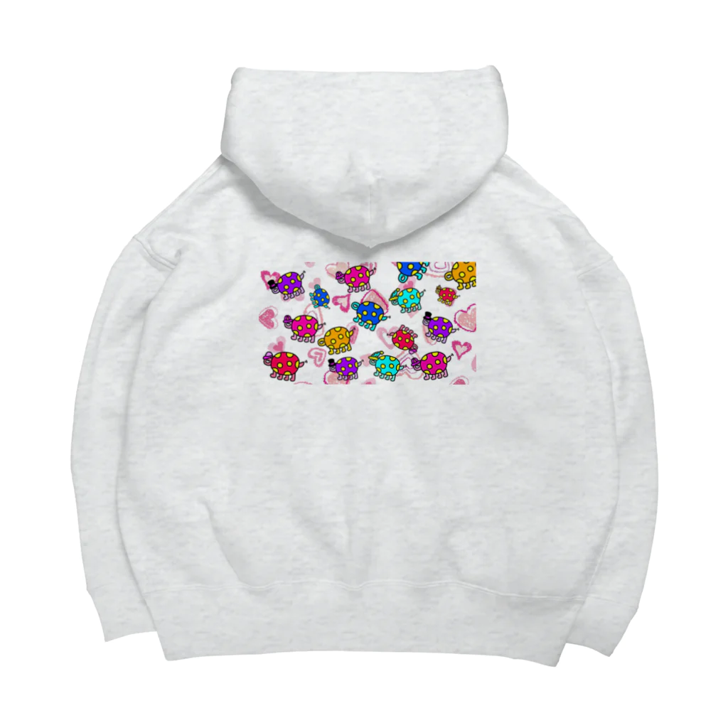 🐢かめきち🐬の6月限定かめぱら!! Big Hoodie