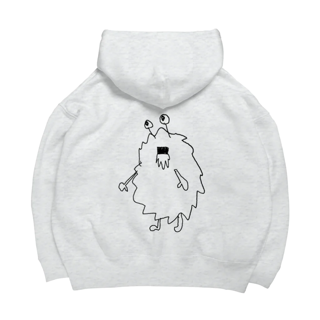 じゃがいもの大好物のもじゃもじゃ Big Hoodie