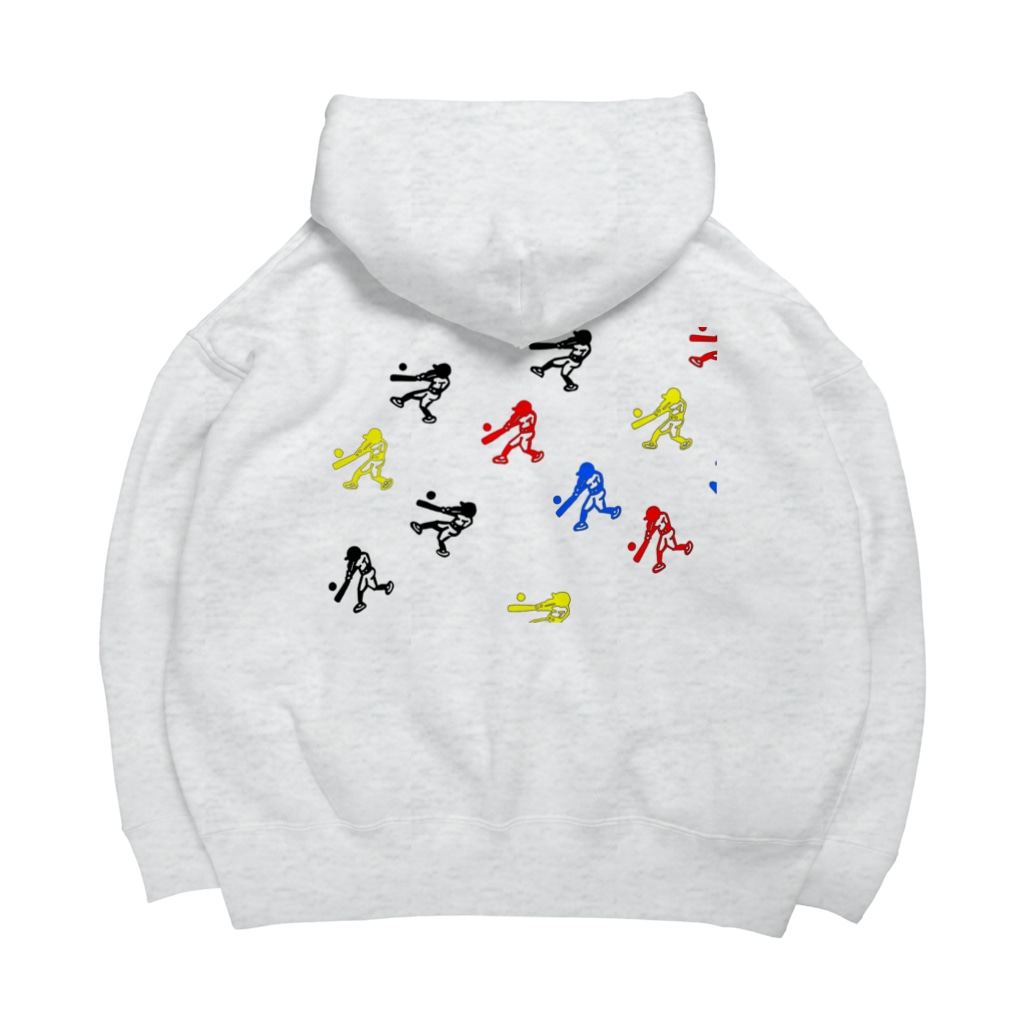 greetenのめいいっぱい 野球 Big Hoodie