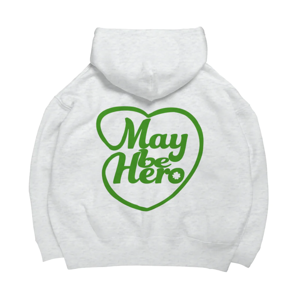 Maybe Heroのあ Big Hoodie