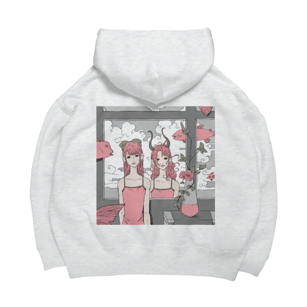9 10 9（ qu / ten / qu ）のtwin Big Hoodie