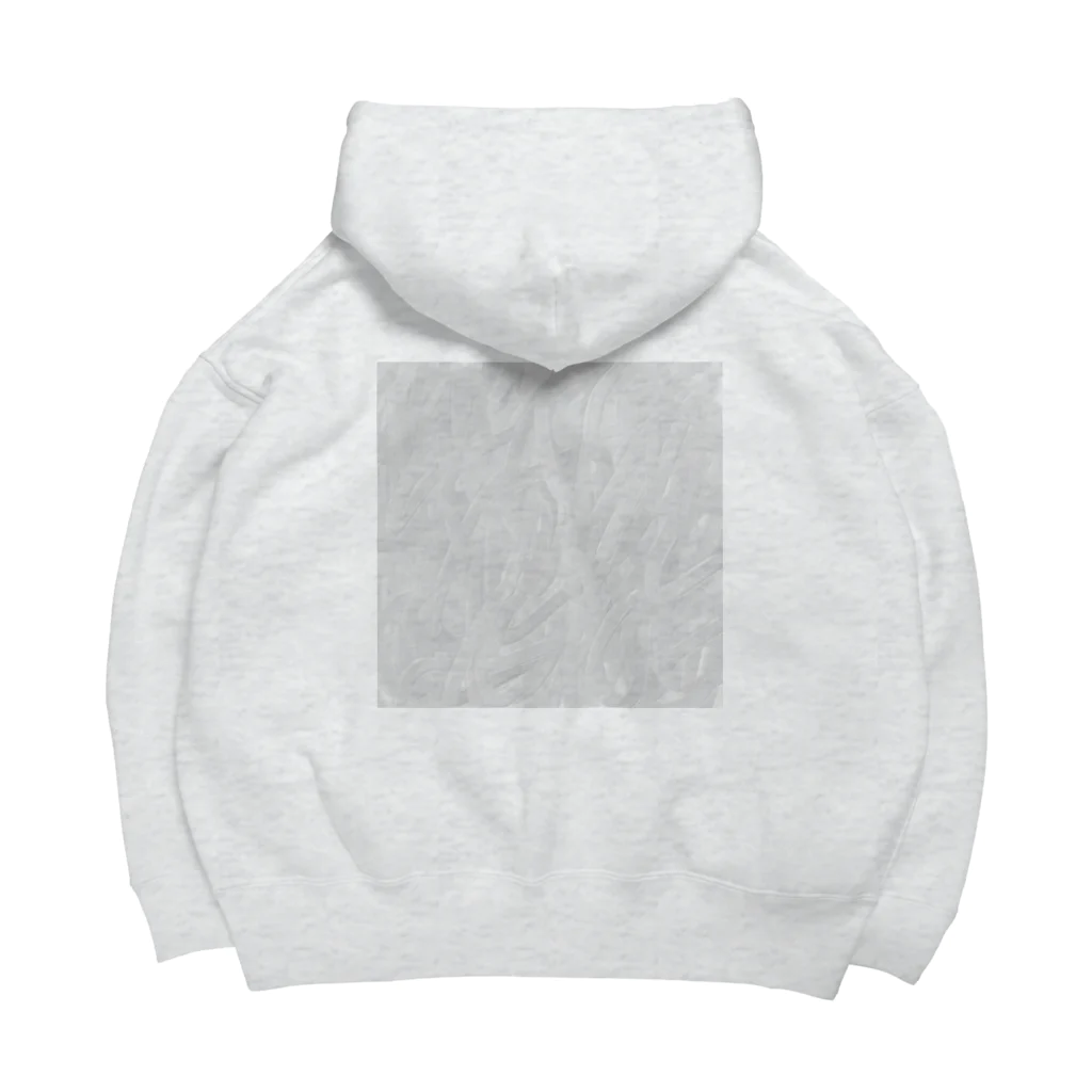 SALのwhite paint Big Hoodie