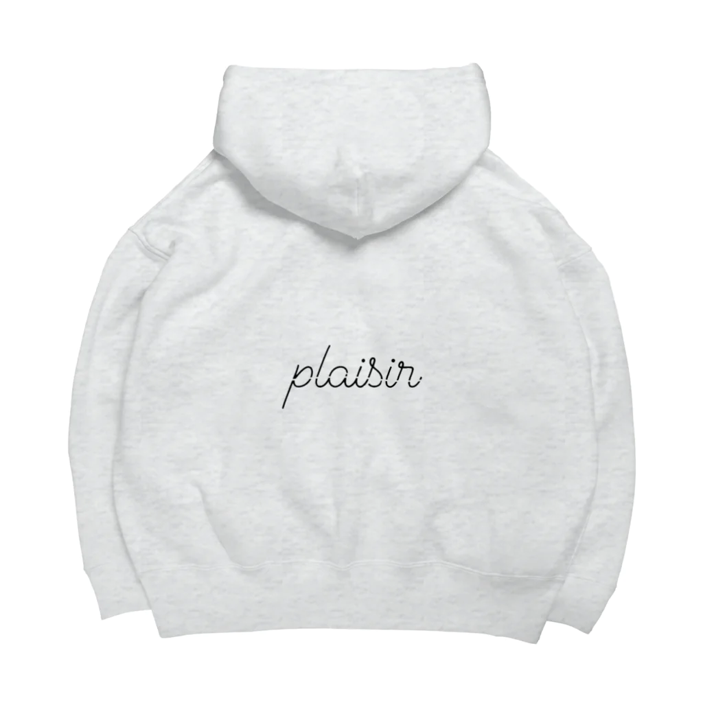 plaisir（プレジール）のplaisir   （プレジール） Big Hoodie