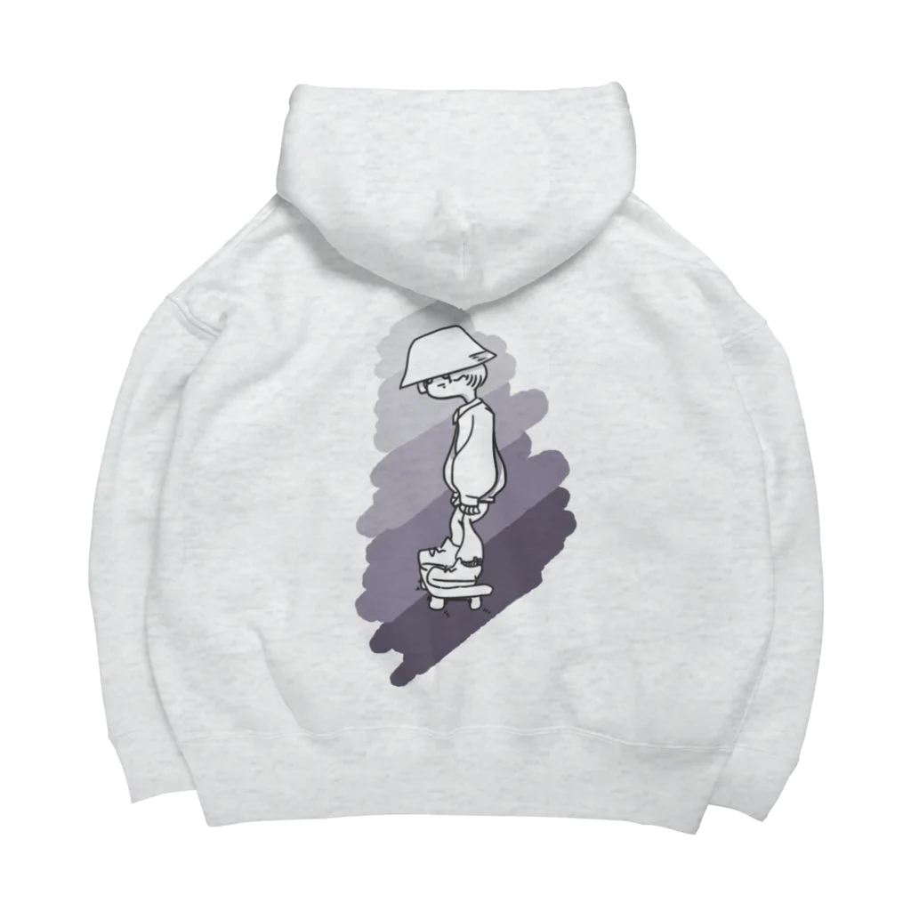 趣味と好奇心、のskboy(ｽｹﾎﾞｰｲ) Big Hoodie