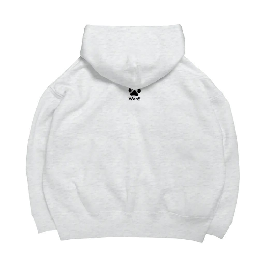 bow and arrow のワイマラナー Big Hoodie