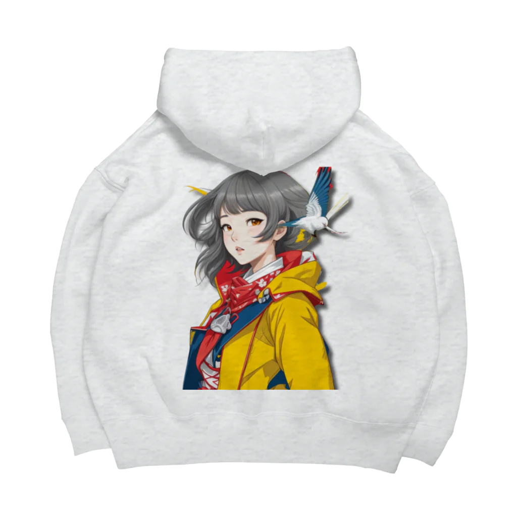 大正レトロJYOSIの大正レトロJYOSI　レイナ Big Hoodie