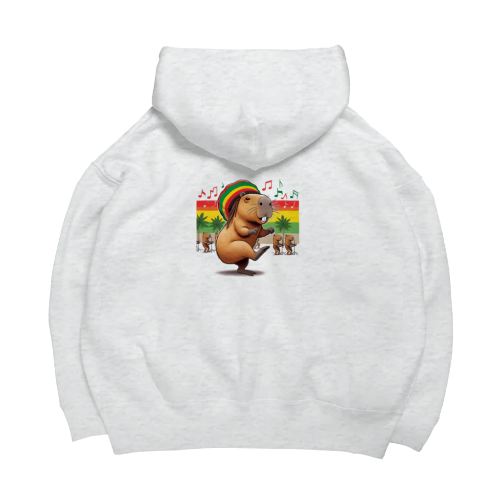 トマト182のお店のレゲエカピバラ２ Big Hoodie