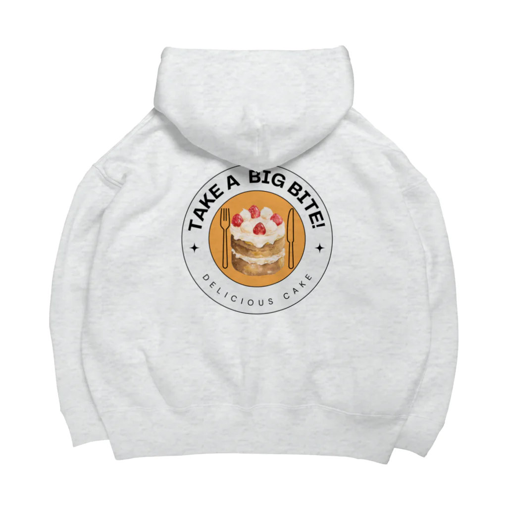 non0630のおいしいケーキをガブっと食べよう！ Big Hoodie