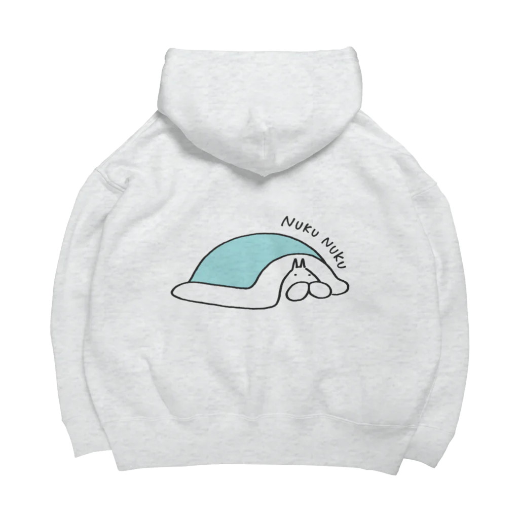 くらきち ONLINE SHOPのねこタイツとふとん Big Hoodie