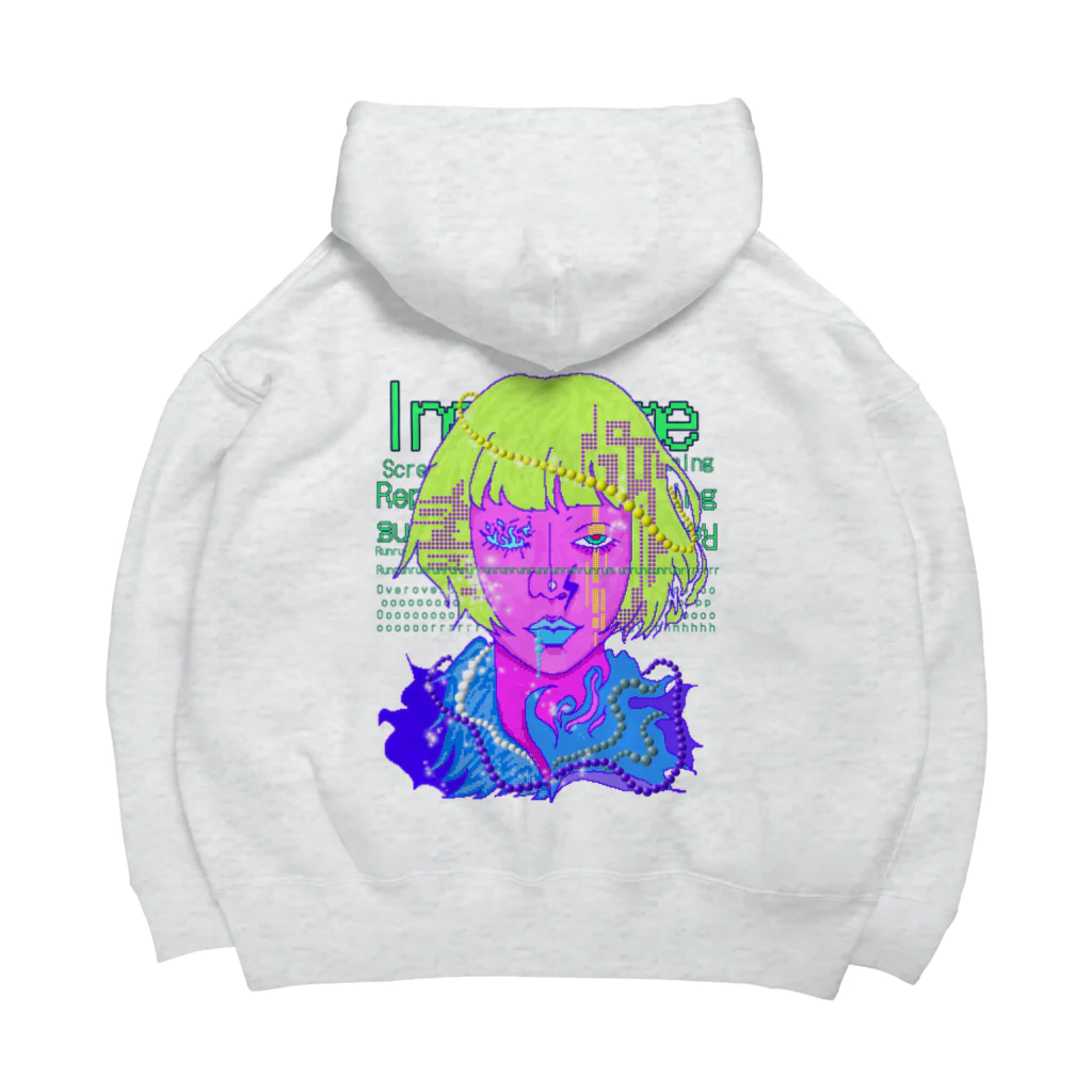 yukikiのgame girl AFK… Big Hoodie