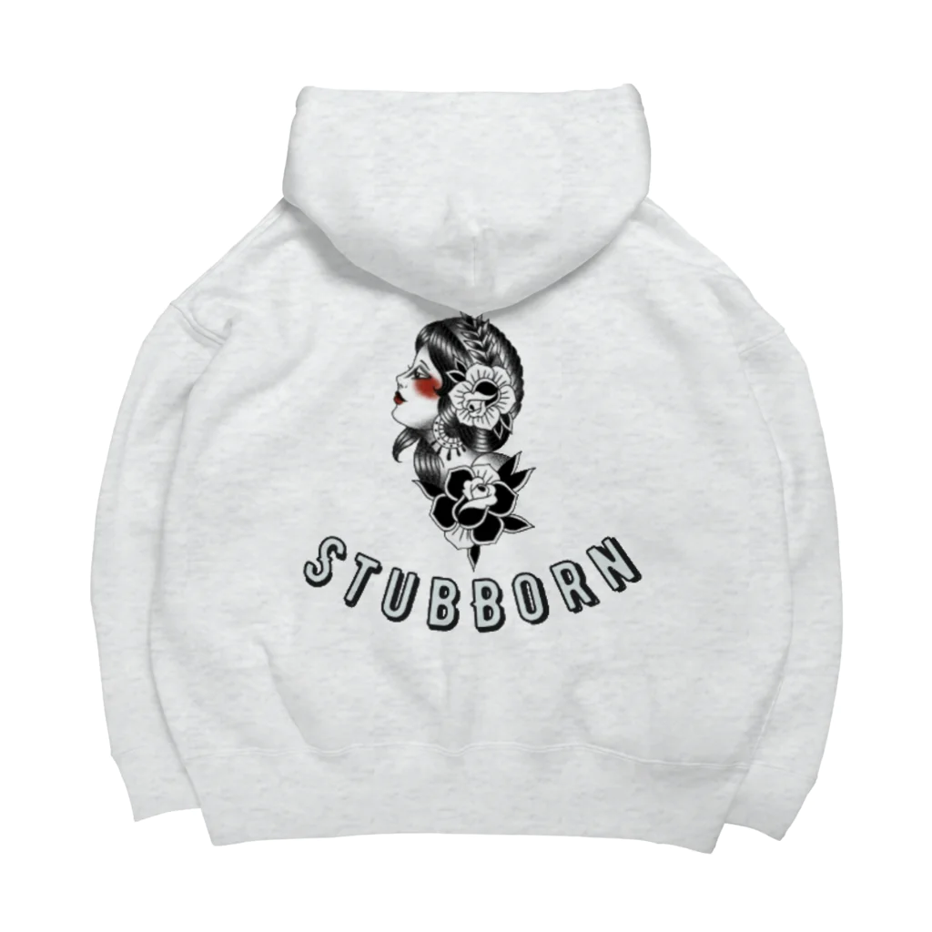 StubBorn（スタボン）のpinup girl Big Hoodie