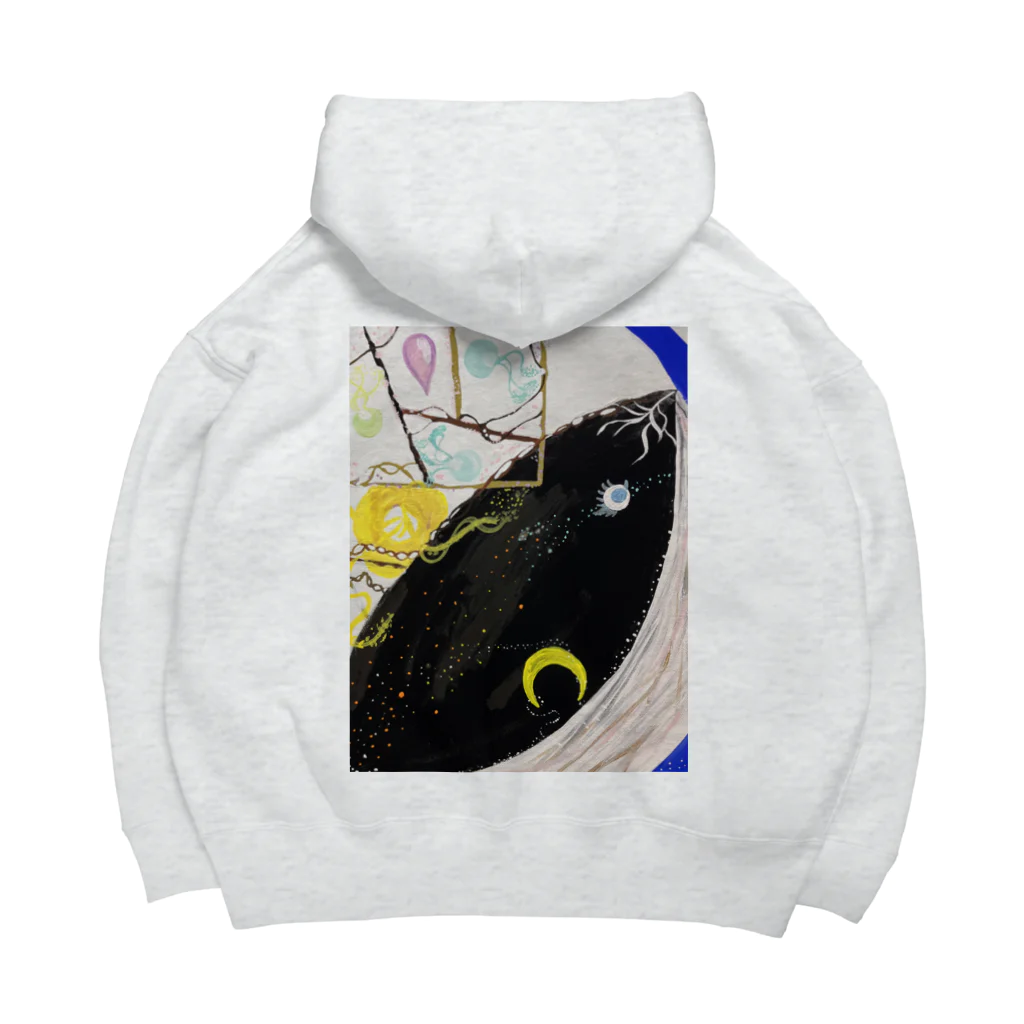 NIL のクジラと宇宙 Big Hoodie