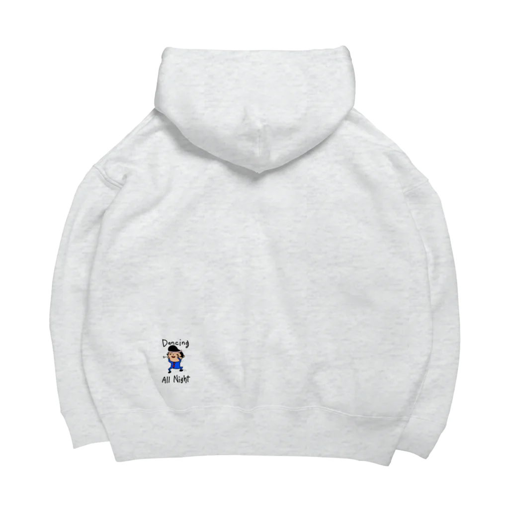 momino studio SHOPの毎日ダンシングオールナイト Big Hoodie