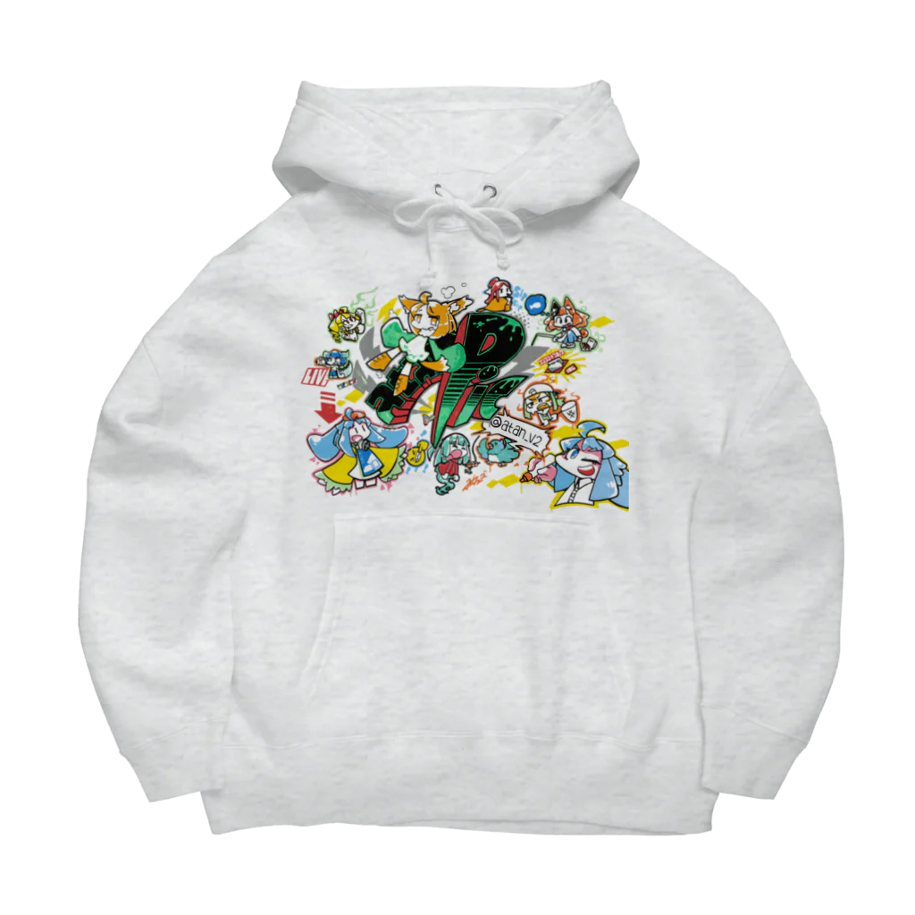 a-tan-picのライブペイント【202111】 Big Hoodie