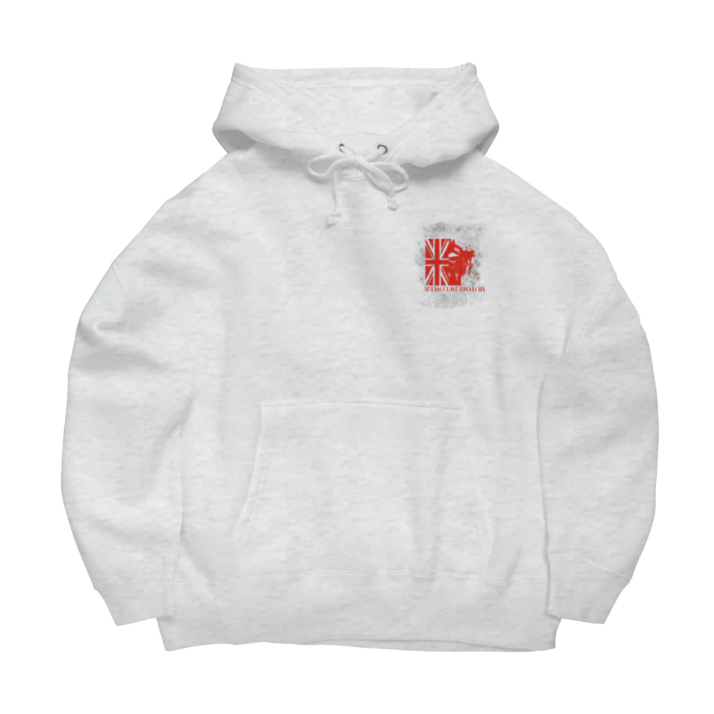 SOKICHISAITOのMOTOREDFLOWER ShiroiHana REDROGO Big Hoodie