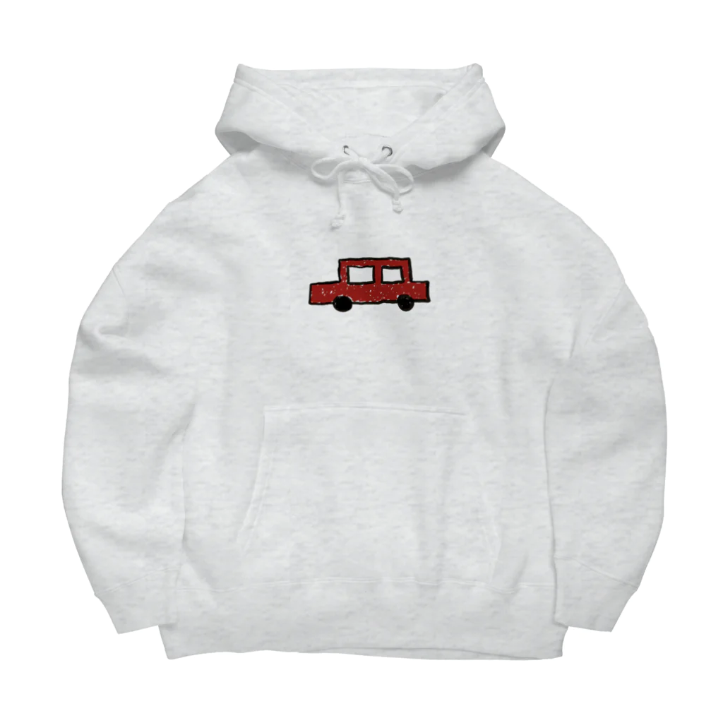 tamaccoの赤い車 Big Hoodie