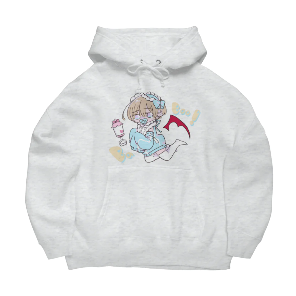 兎の尾、猫の髭。の小悪魔ちゃんもおぎゃりたい Big Hoodie