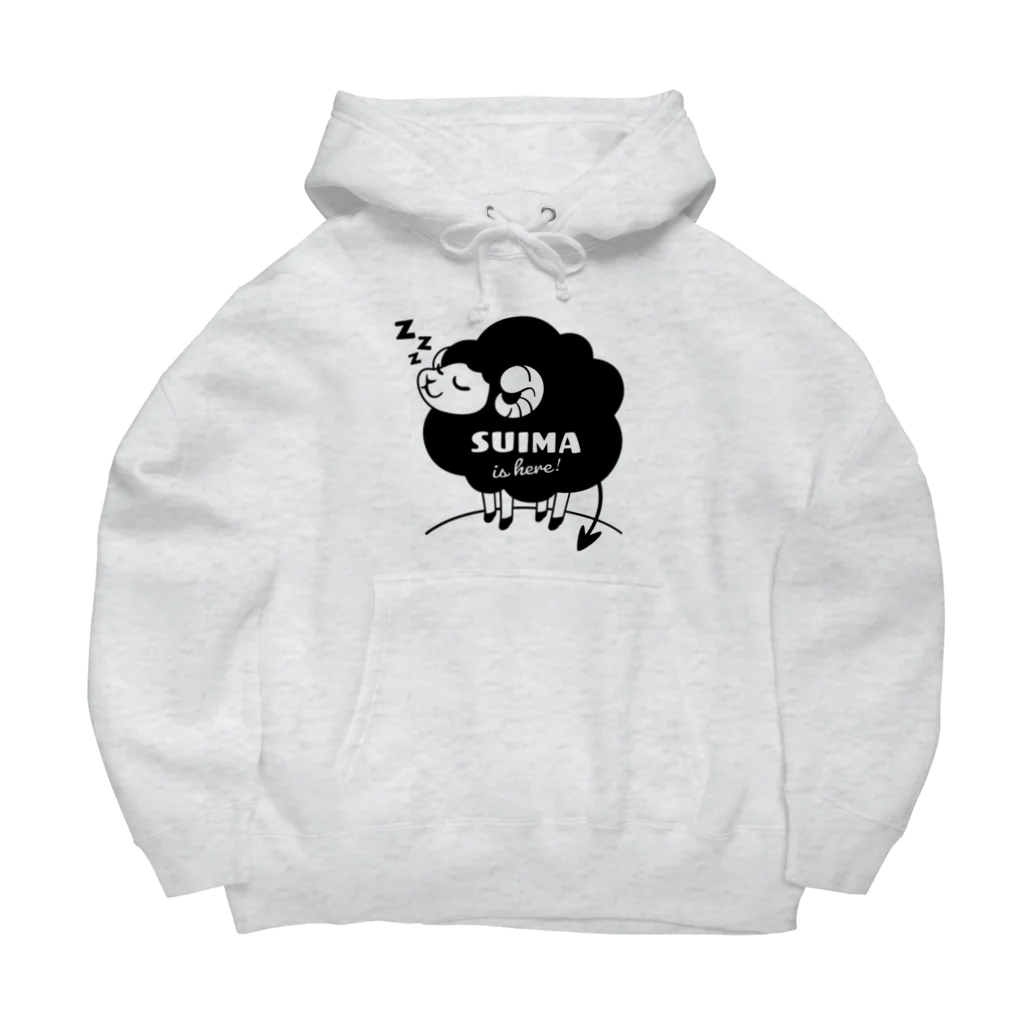 kocoon（コクーン）の睡魔が来たぞ！（黒ヒツジ） Big Hoodie