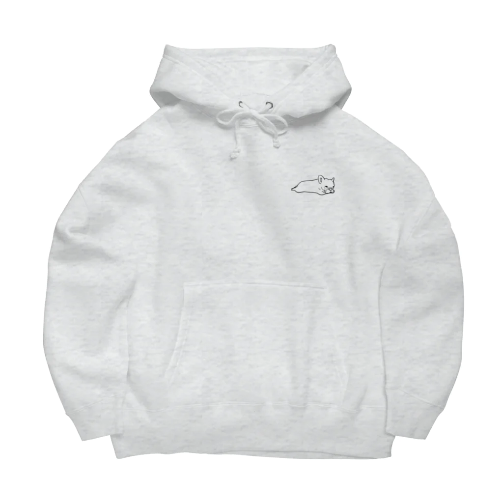 chr＊シンプルイラストの愛しのフレブル Big Hoodie