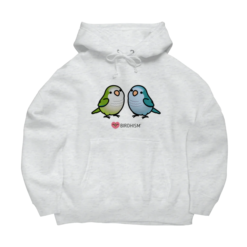 Cody the LovebirdのChubby Bird 仲良しオキナインコ Big Hoodie