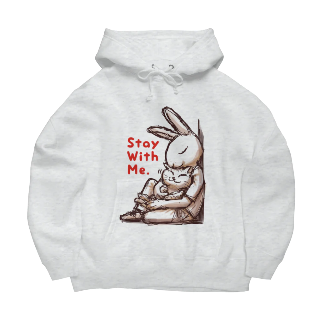 BeachBunnyのうさぎとねこ　Stay With Me Big Hoodie