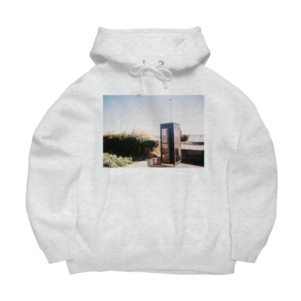 堕天使ストアの海沿いの電話ボックス Big Hoodie