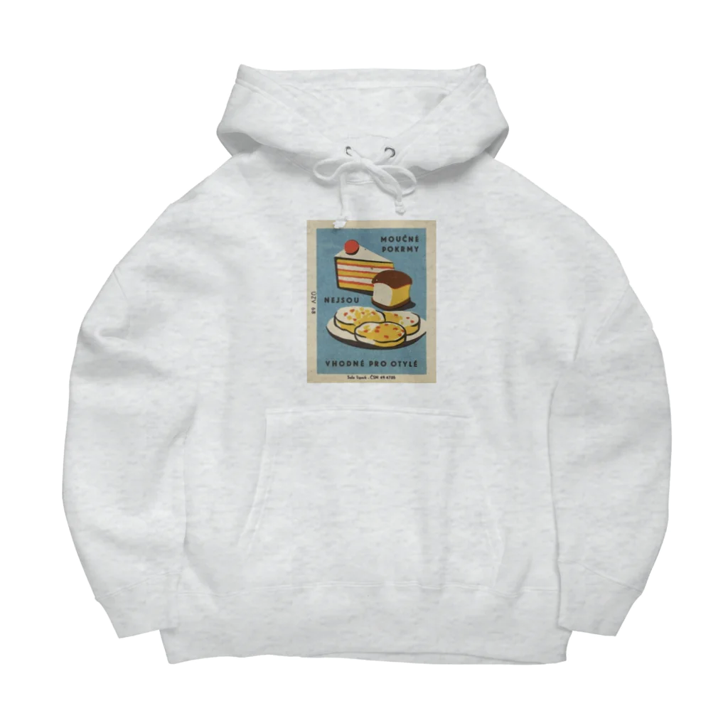 YS VINTAGE WORKSのチェコ・スロヴァキア マッチ（パンとケーキ） Big Hoodie