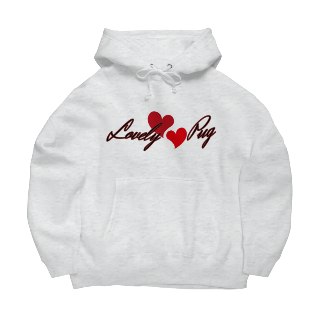 furebuhi　clubのＬＯＶＥＬＹ　ＰＵＧ（ラブリーパグ） Big Hoodie