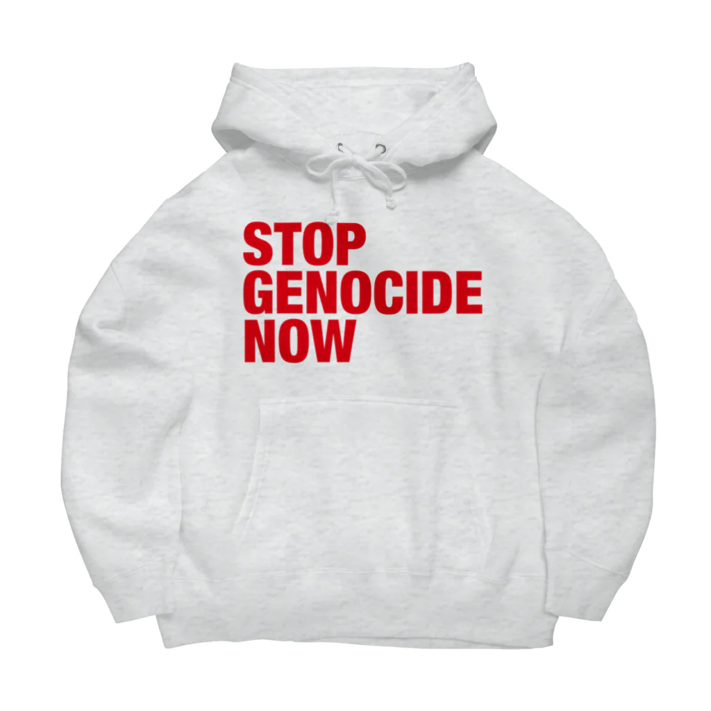 meril_goods_storeのSTOP GENOCIDE NOW ビッグシルエットパーカー