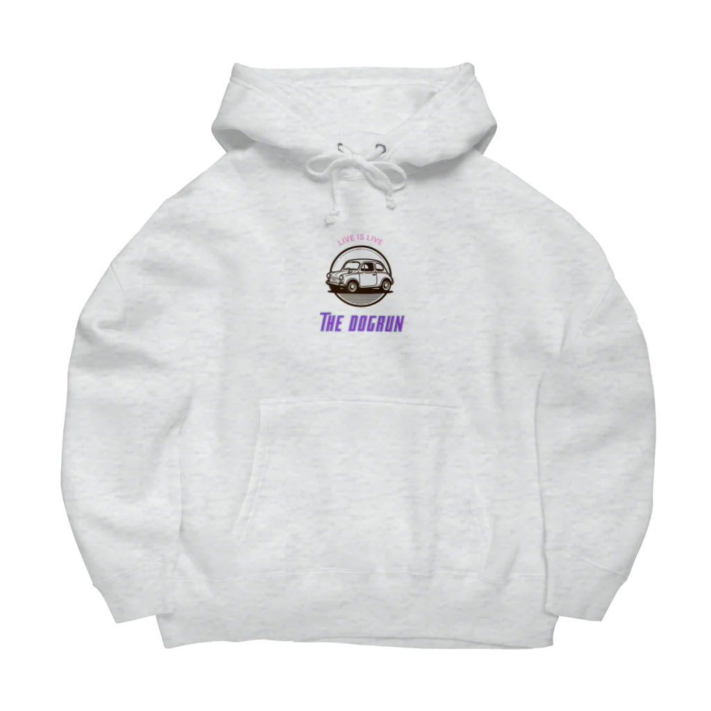 araakii@꧁THE DOGRUN꧂のTHE DOGRUN CAR  water mark Big Hoodie