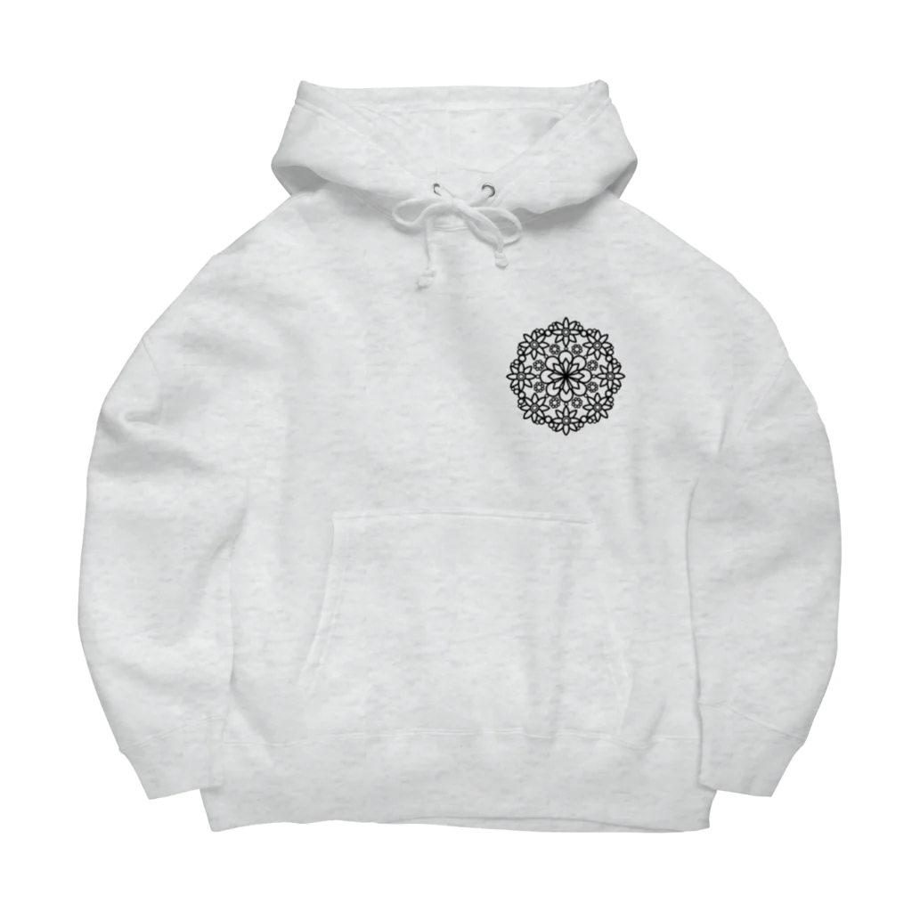 ARIGATOU-81のMANDALA •6• (B) Big Hoodie