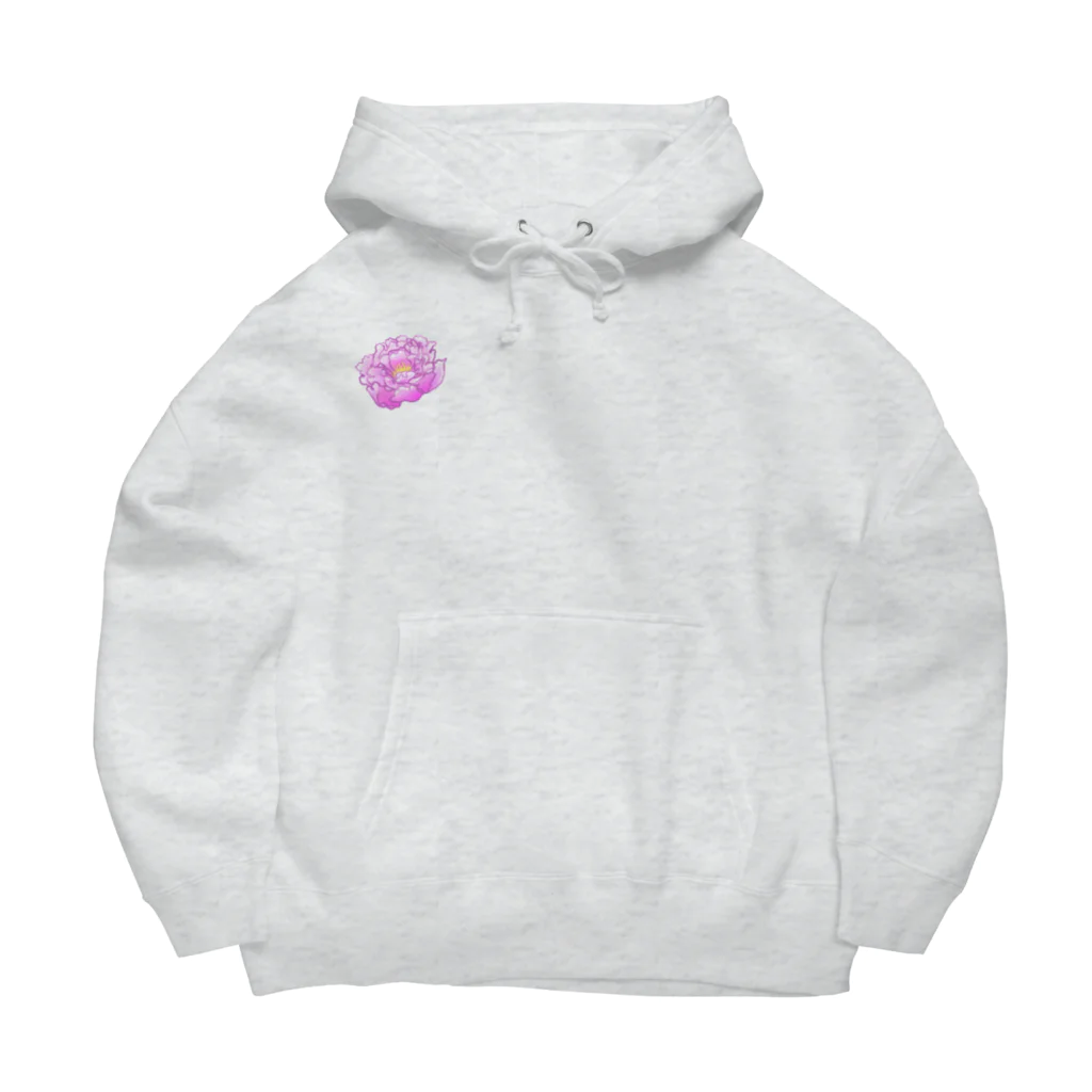 綾錦工房 りこりすの三味線 -雪月花-【牡丹】 Big Hoodie