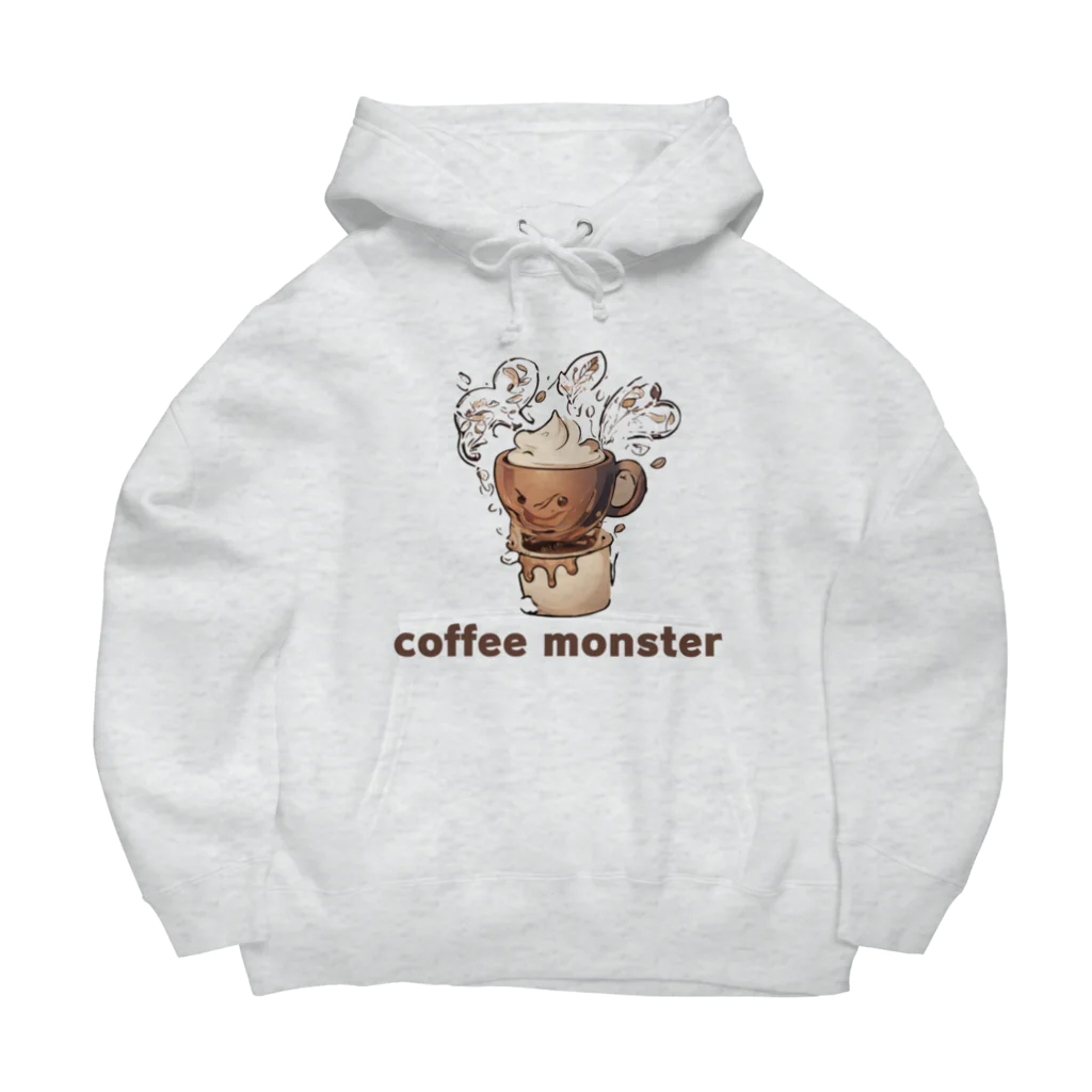 leisurely_lifeのCoffee Monster Java ビッグシルエットパーカー