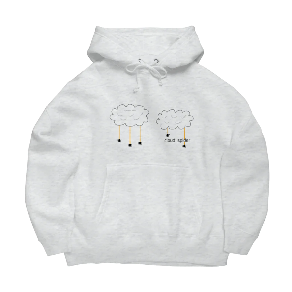 WordPlay 「言葉遊び」のcloud spider 「雲から蜘蛛」 Big Hoodie