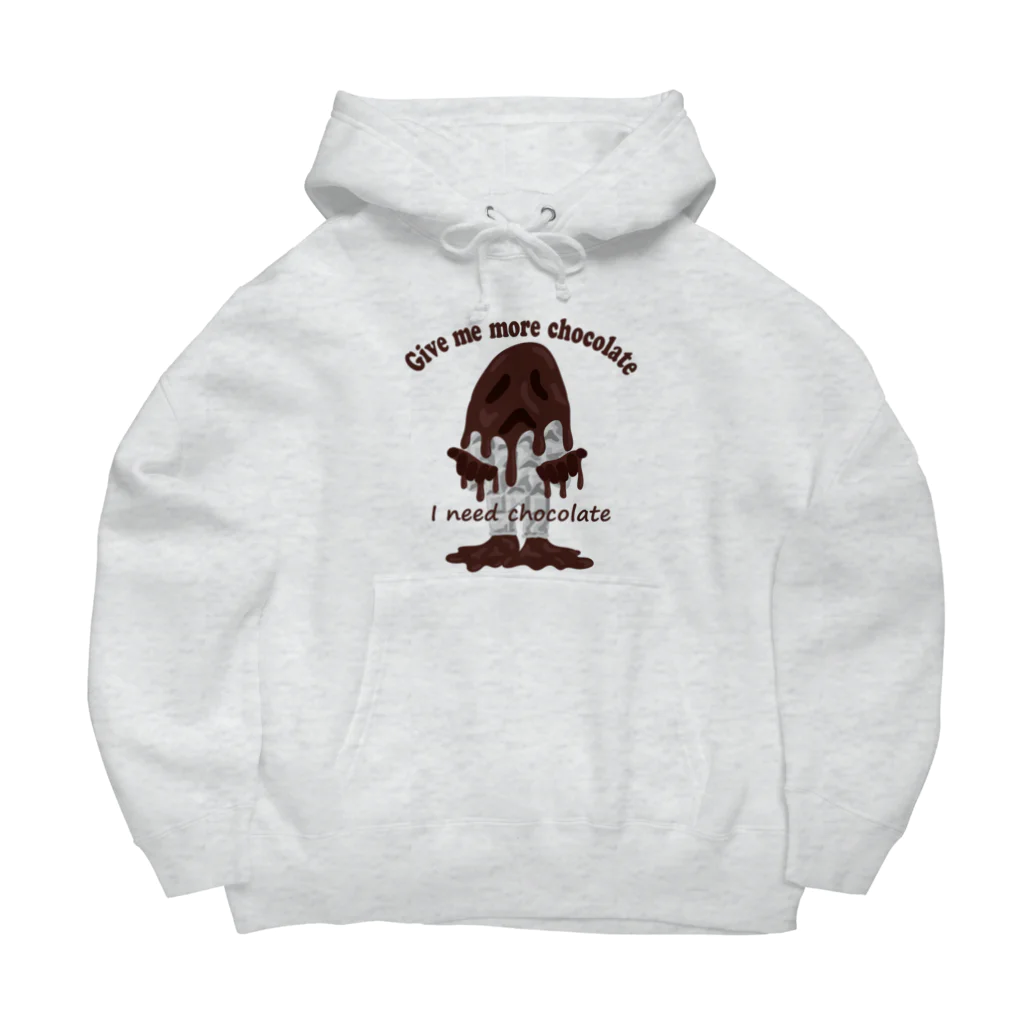 キッズモード某のとけチョコ男 Big Hoodie