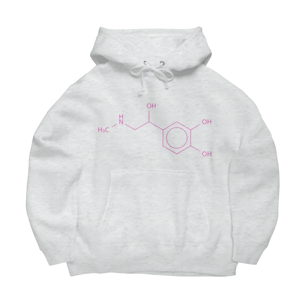 分子構造のアドレナリンの分子構造 Big Hoodie